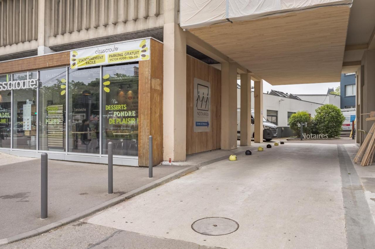 Ferienwohnung Evasion Urbaine - Vue Panoramique - Proche Gare Troyes Exterior foto